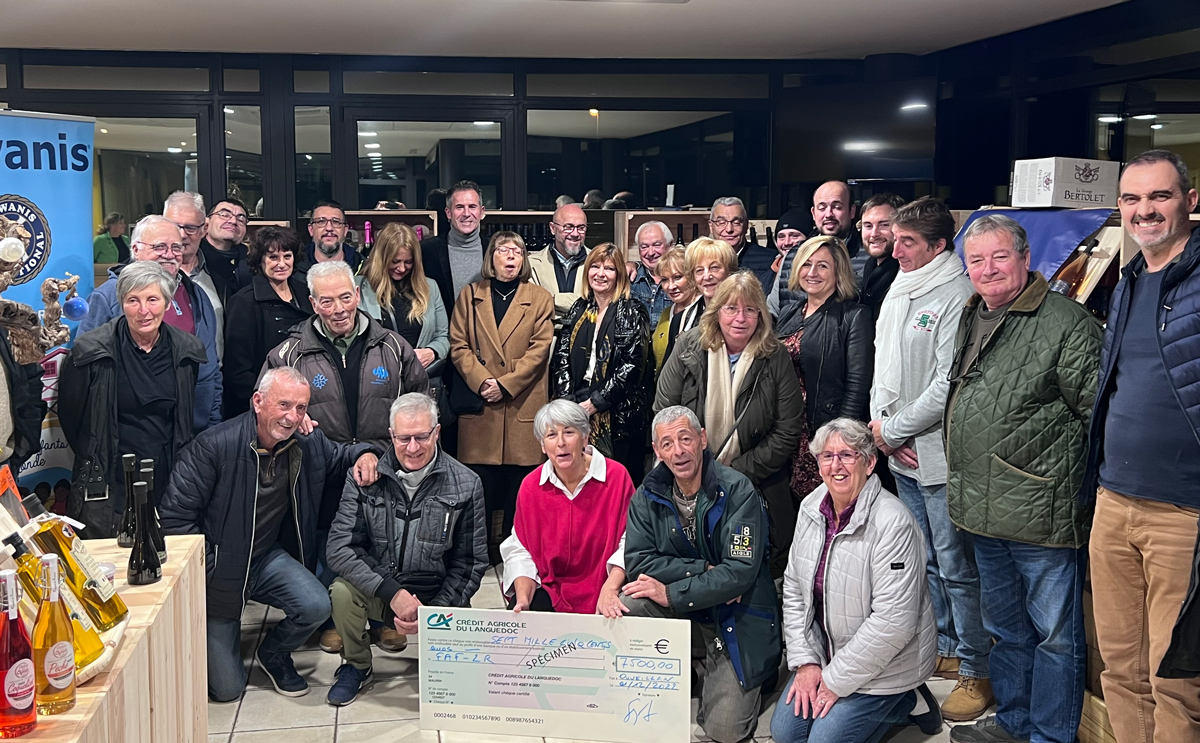 Soirée des Bénevoles d ela cave coopérative d'Ouveillan